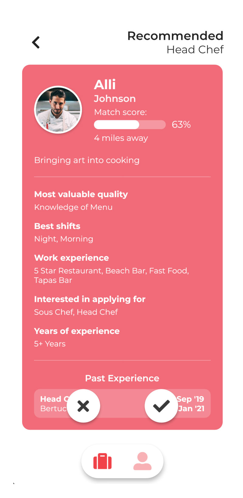 App Screen Recommendation